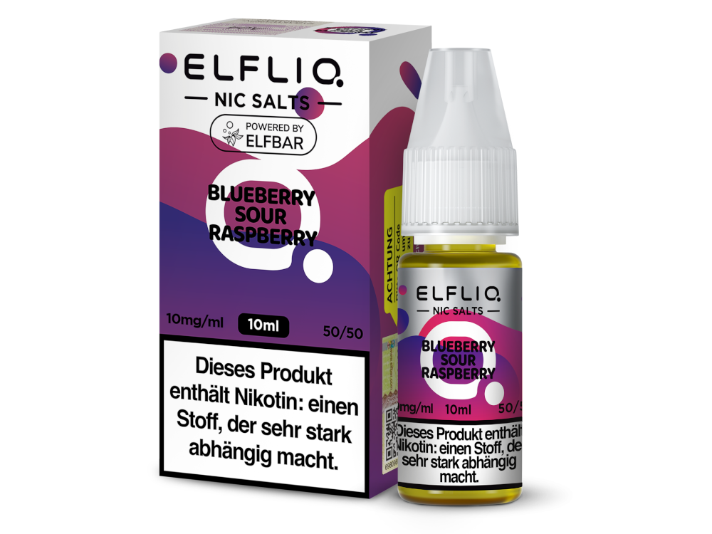 Elfliq Blueberry Sour Raspberry 10mg