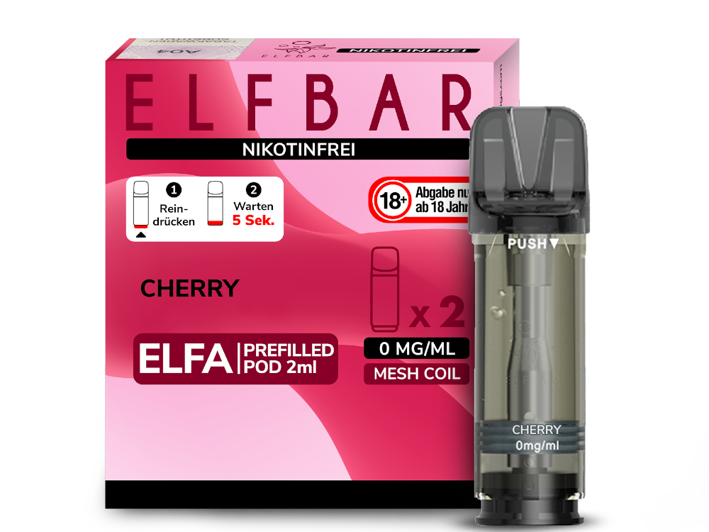 Elfbar Elfa Pod Cherry 0mg