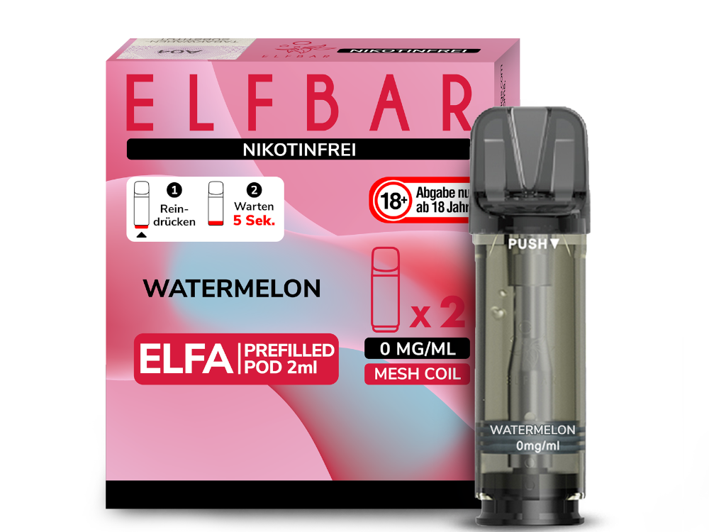 Elfbar Elfa Pod Watermelon 0mg